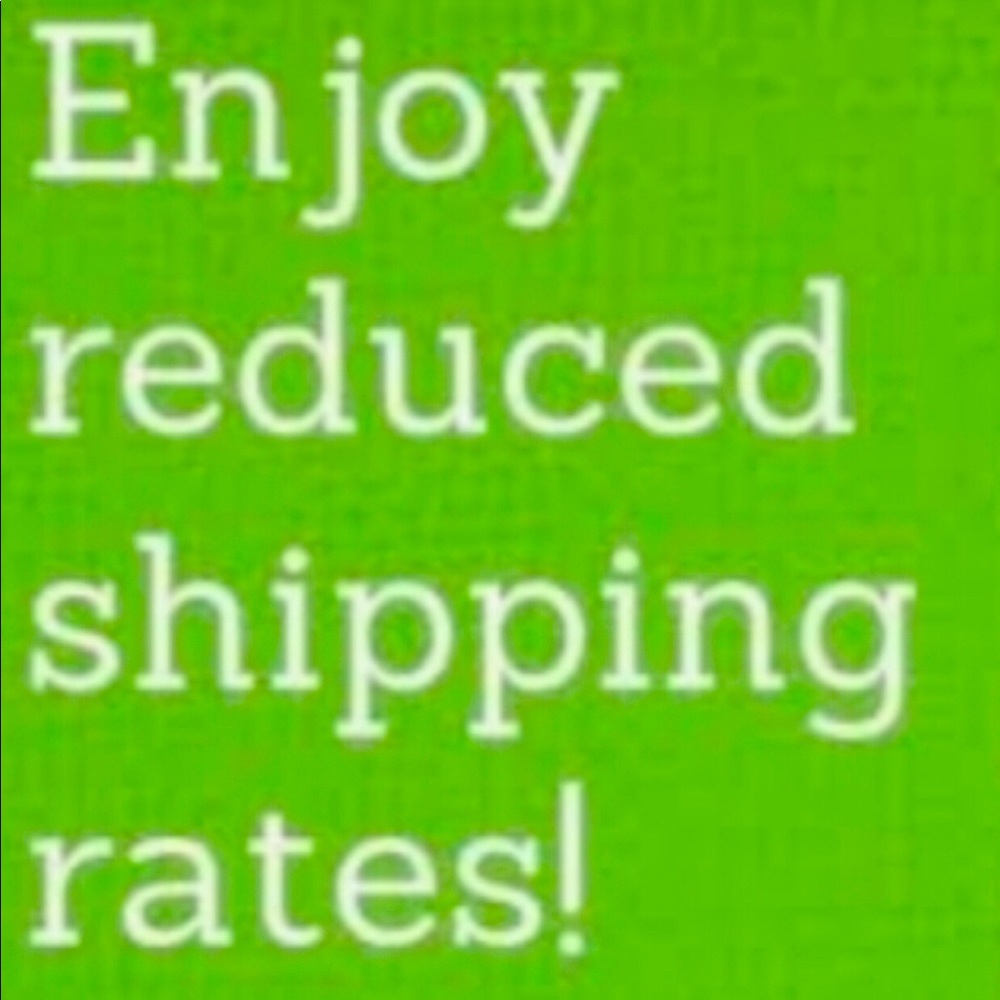 Reduced shipping on all items!😁